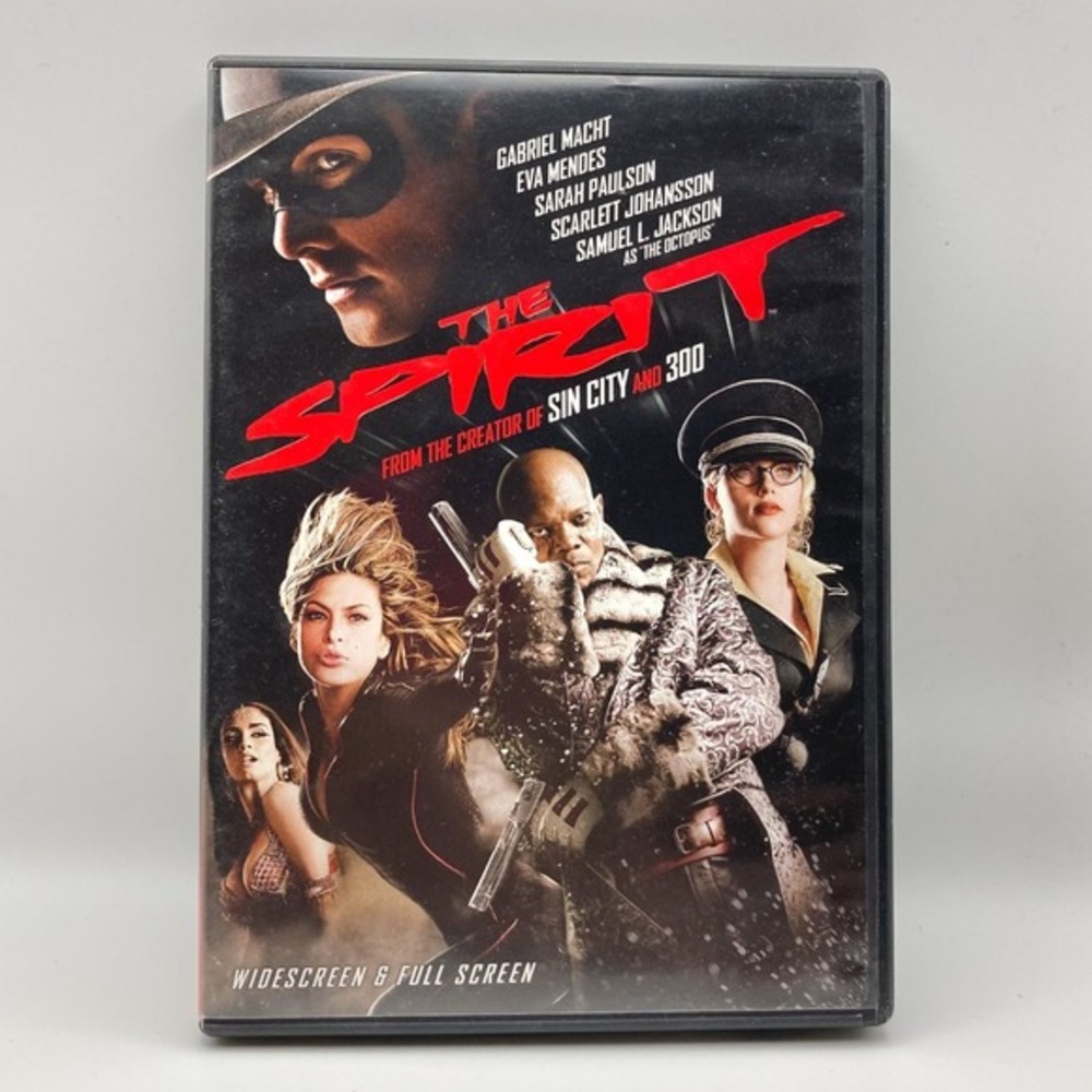 The Spirit DVD 2008 Gabriel Macht Eva Mendes Scarlett Johansson Samuel L Jackson